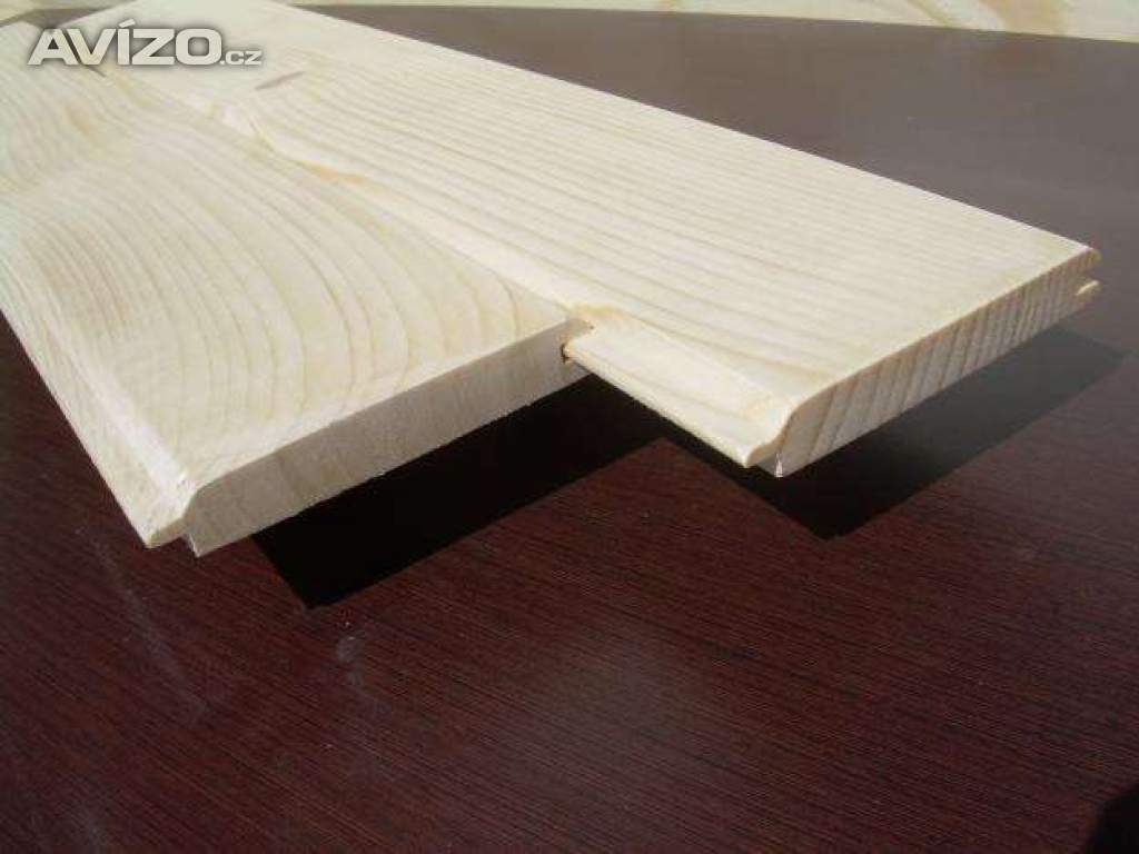 Palubky obkladové A/B 15mm, délky 2 až 4m