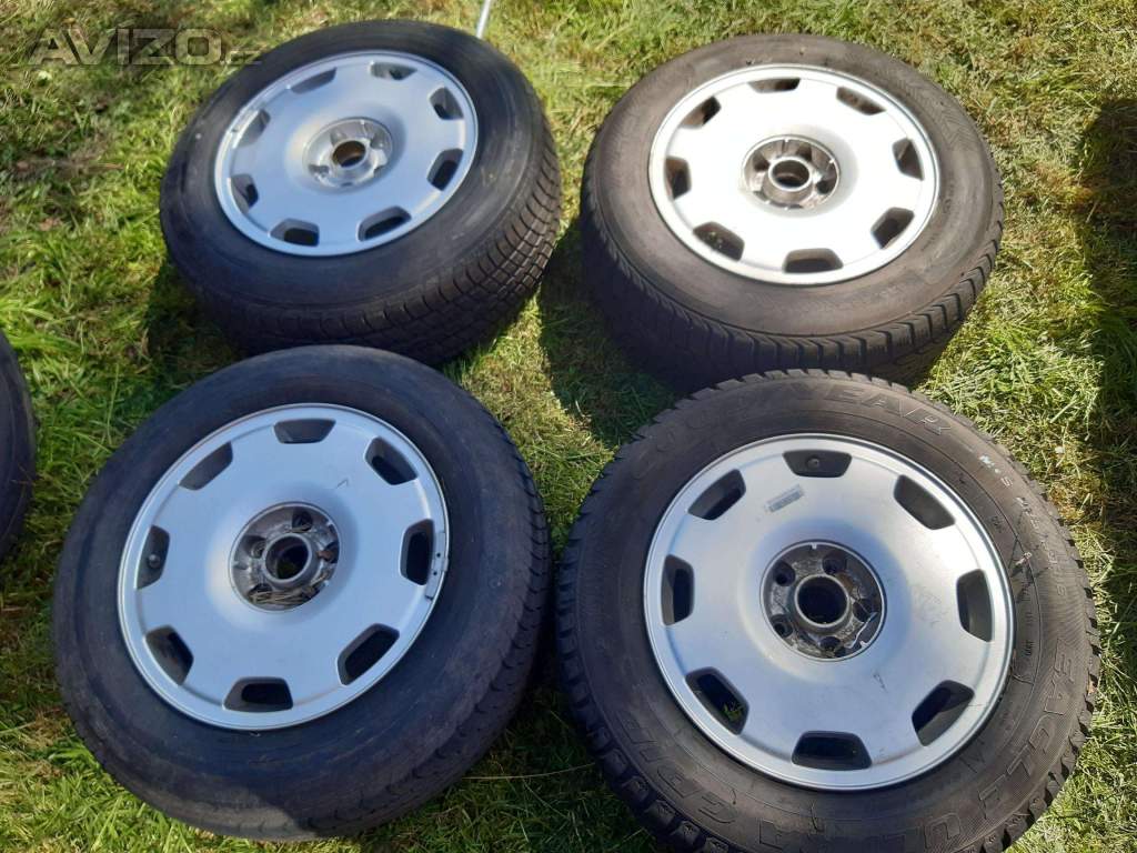 ALU KOLA 16 audi A4, A6, A8, 4D0601025P + letní pneu 6.5-7.5mm