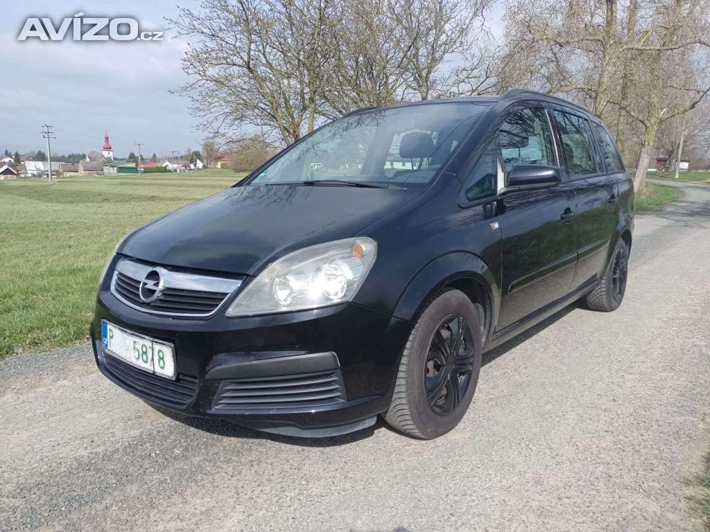 Opel Zafira 1.8 103Kw RV.2006 7.míst. TAŽNÉ-NOVÁ STK