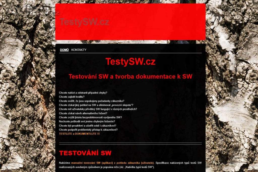 TestySW.cz - doména