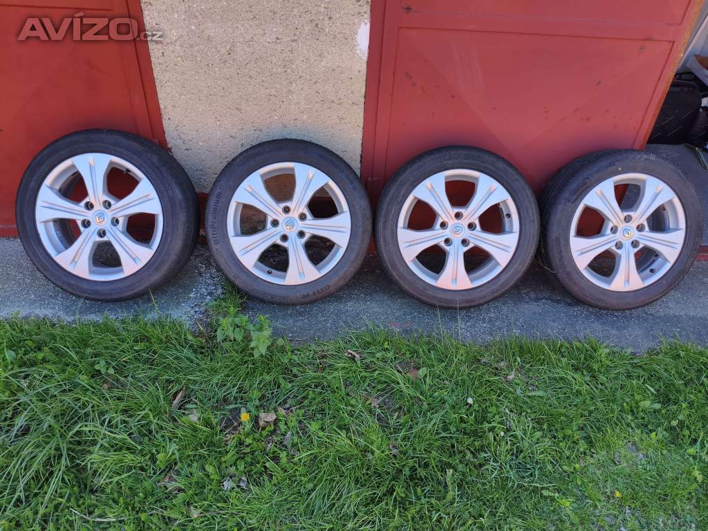 Prodám sadu ALU Renault Scenic3 17