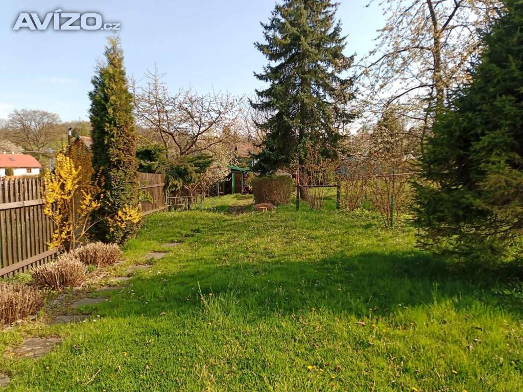 Zahrada s chatkou/stavební pozemek v obci Mezina (okr. Bruntál)