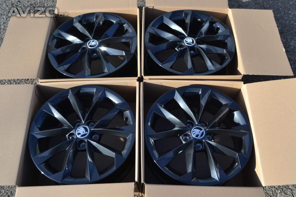 Škoda Kamiq/Scala, S.Arona – NOVÉ 16 originál Alu disky 6x16, ET35