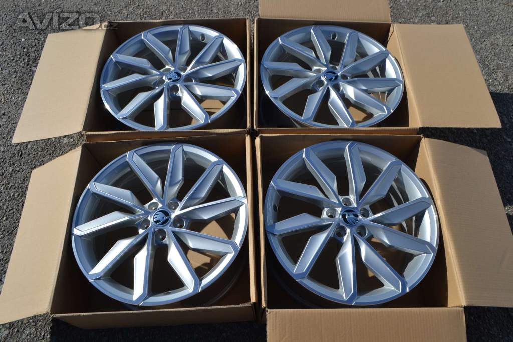 Š.Scala/Kamiq.S.Arona, VW Taigo - 18 NOVÉ orig.Alu disky