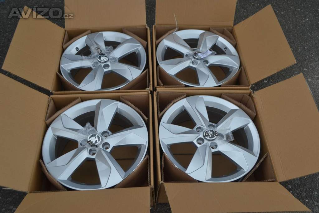 Š. Fabia IV, Seat Ibiza, VW Polo -4ks Nové orig.Alu 16 