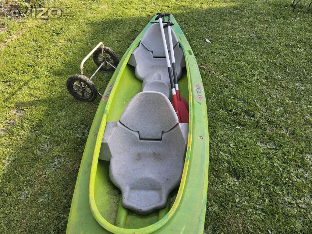 Kajak kanoe hybrid RTM plast