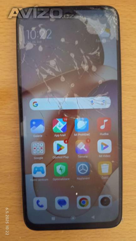 PRODAM Xiaomi Redmi 13 6G/128 GB s rozbytým dysplejem