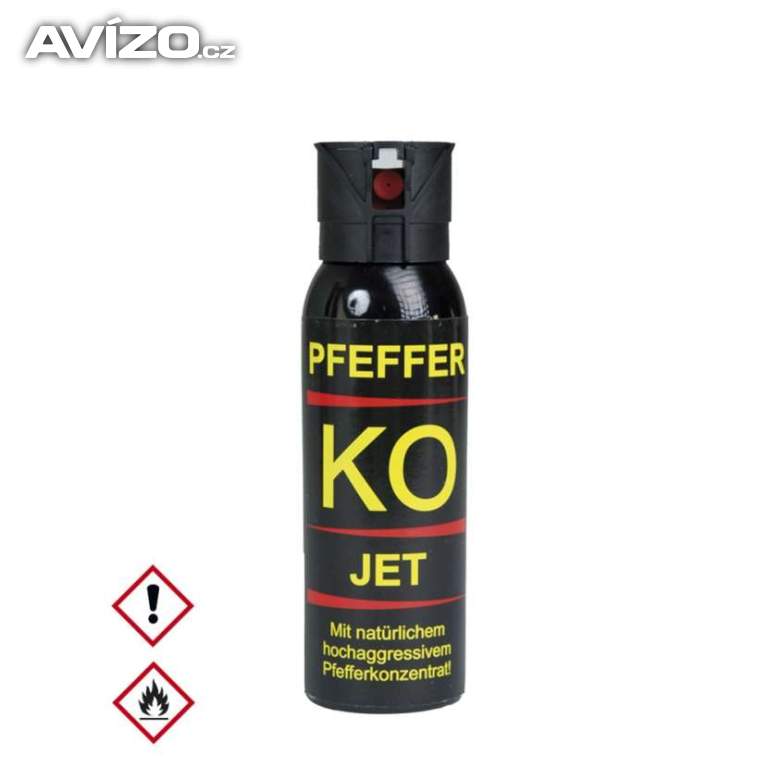 Pepřový sprej KO JET 100 ml