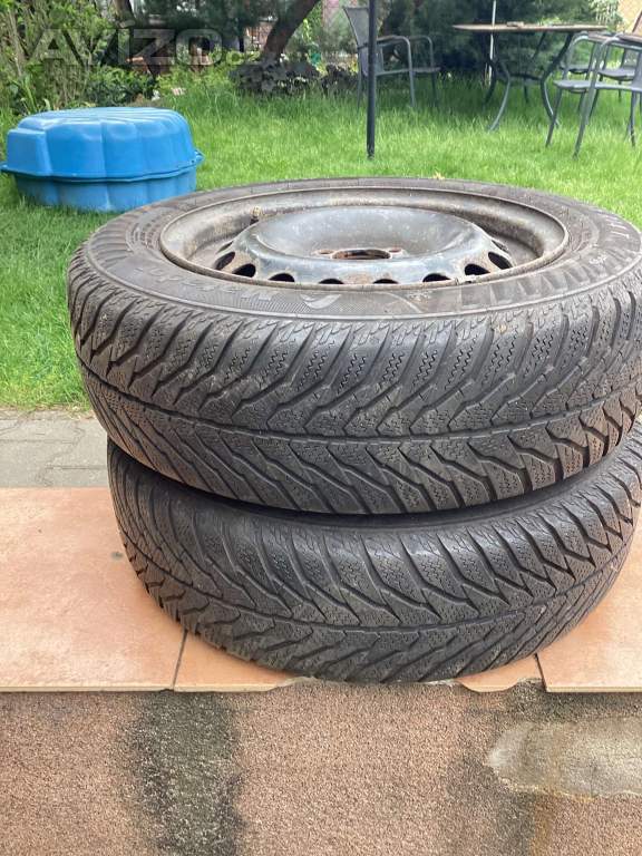 Prodám 2ks zimních pneumatik zn. Matador Sibiř Snow, vzorek 4,8mm.