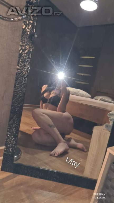 Pátek 10-24h💕Krásná, štíhlá May 24let v Ostravě 💕 Oral sex ..