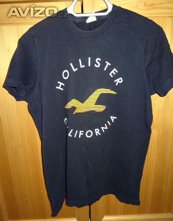 Černé tričko Hollister M