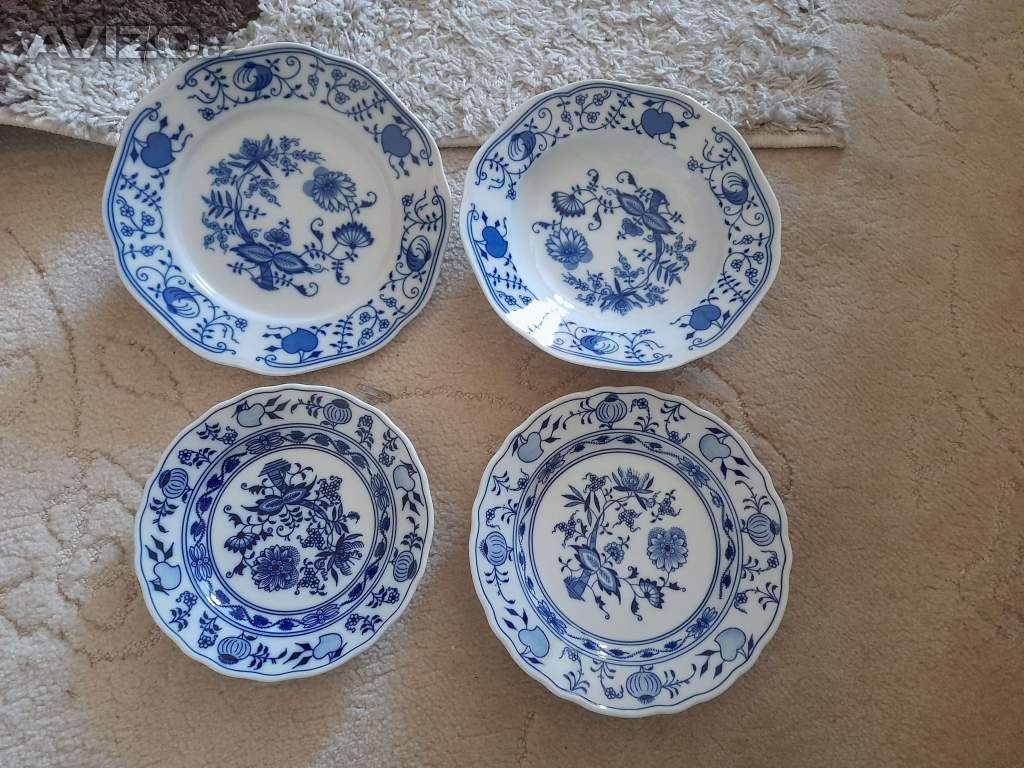 Prodám set nádobí - originál cibulák, cibulákové příbory