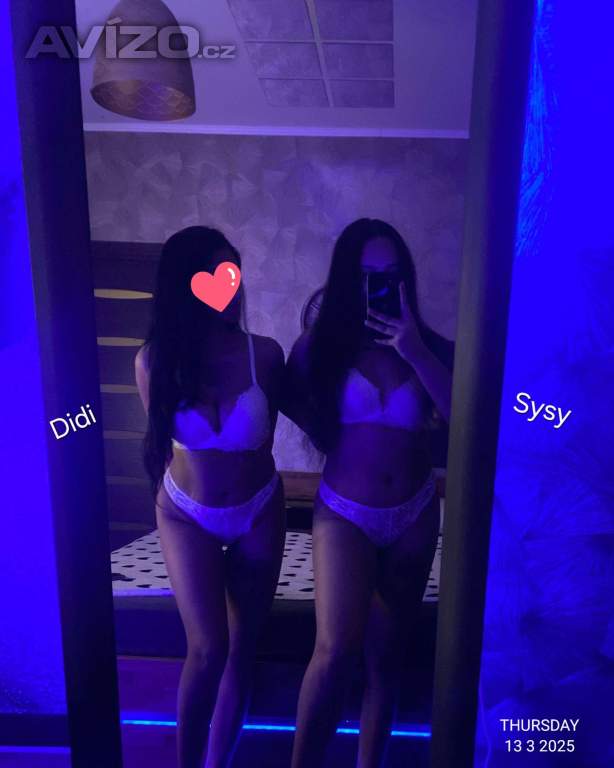 Sobota 14-24hod💞 Sysy a Didi💞19let💞sex,oral i bez,69, trojka ŽŽM💞