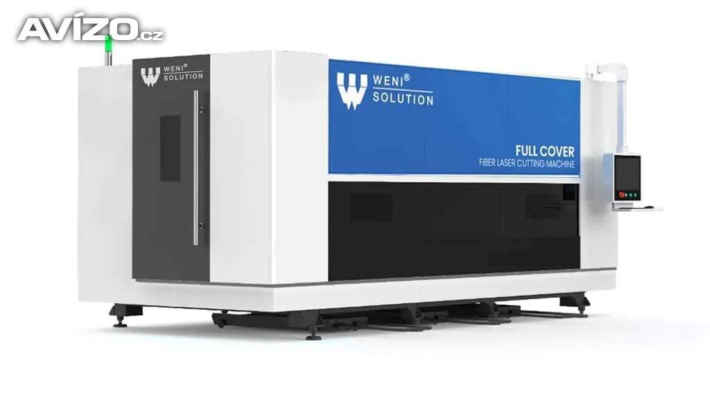 Laserový řezací vláknový plotr CNC 3015 GCL Weni 3kW