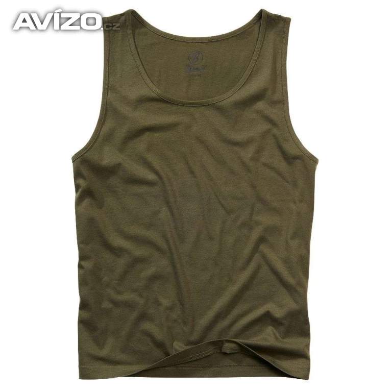 Tílko Brandit Tank Top - olivové
