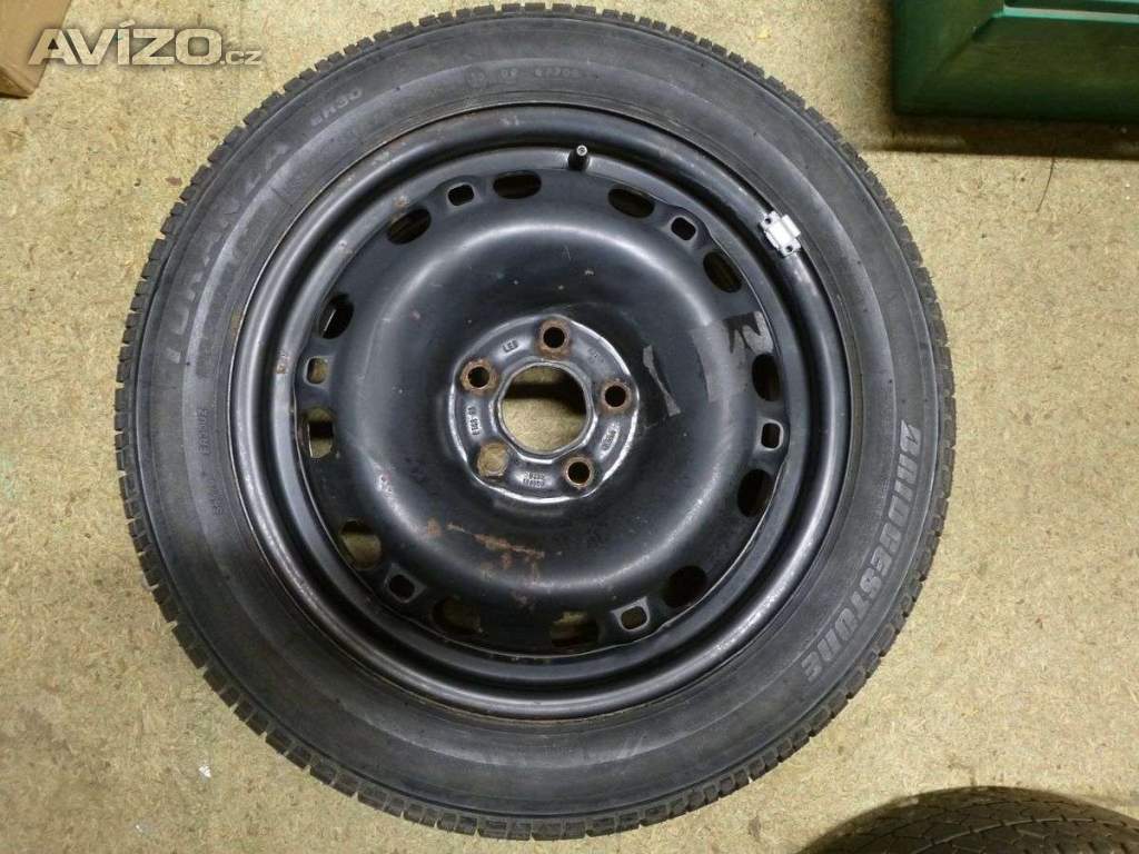 Rezervní kolo 15 na Škoda Fabia