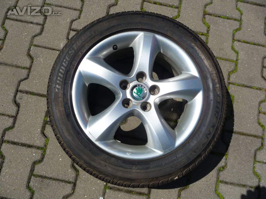 ALU KOLO ŠKODA ANTARES 5x100 ,FÁBIA I,II, ROOMSTER