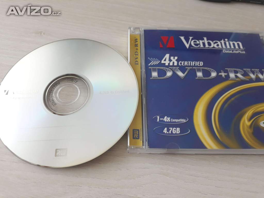 DVD+RW 4x Verbatim AZO 4,7 GB 