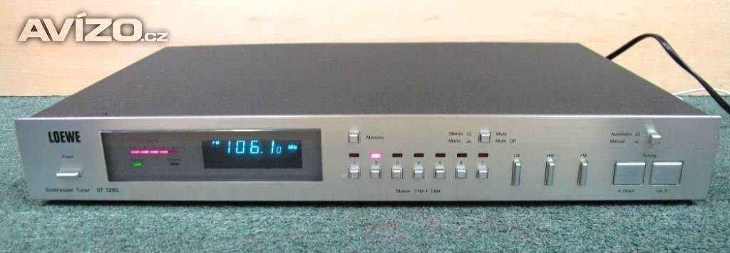 Koupím tuner Loewe ST 3280, stříbrný, jen plně funkční.