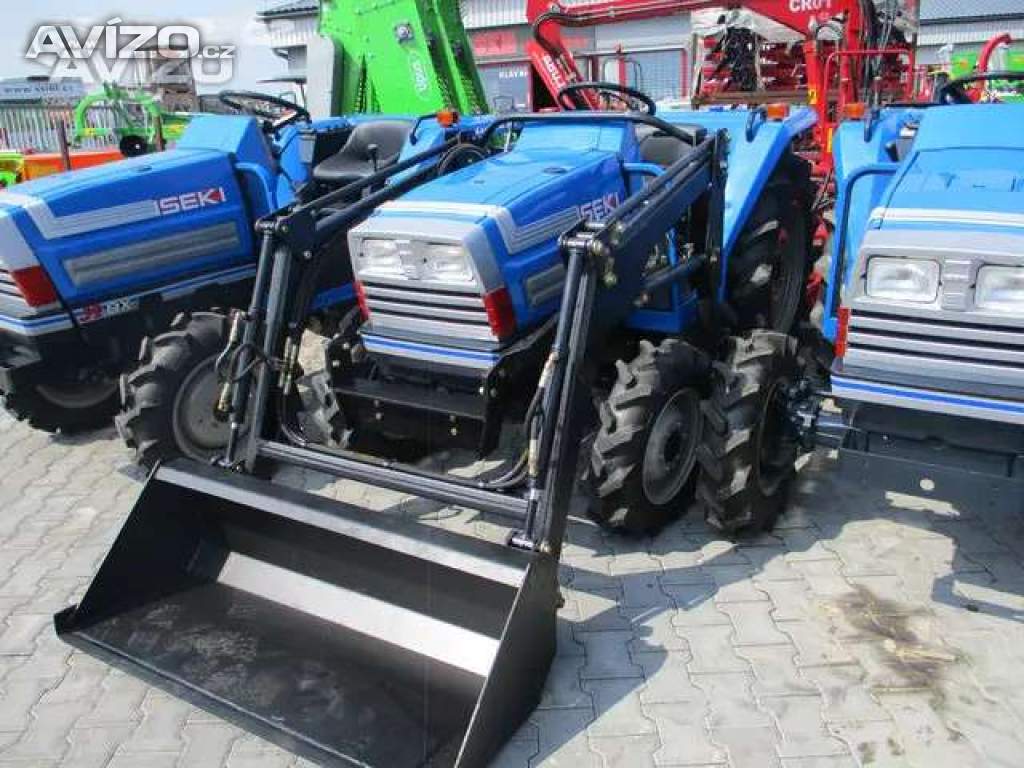 Malotraktor Iseki TA 235 s nakladačem plně repas