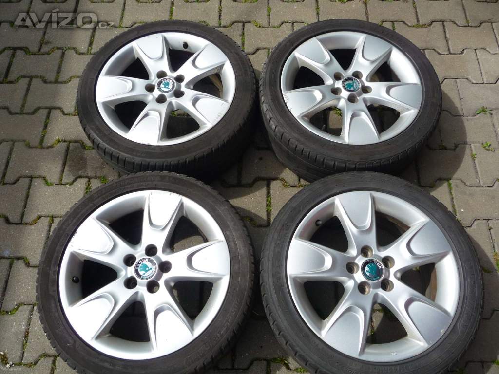ALU 16 ŠKODA BEAR 5x100 ET 43 FÁBIA I,II,ROOMSTER,OCTÁVIA I