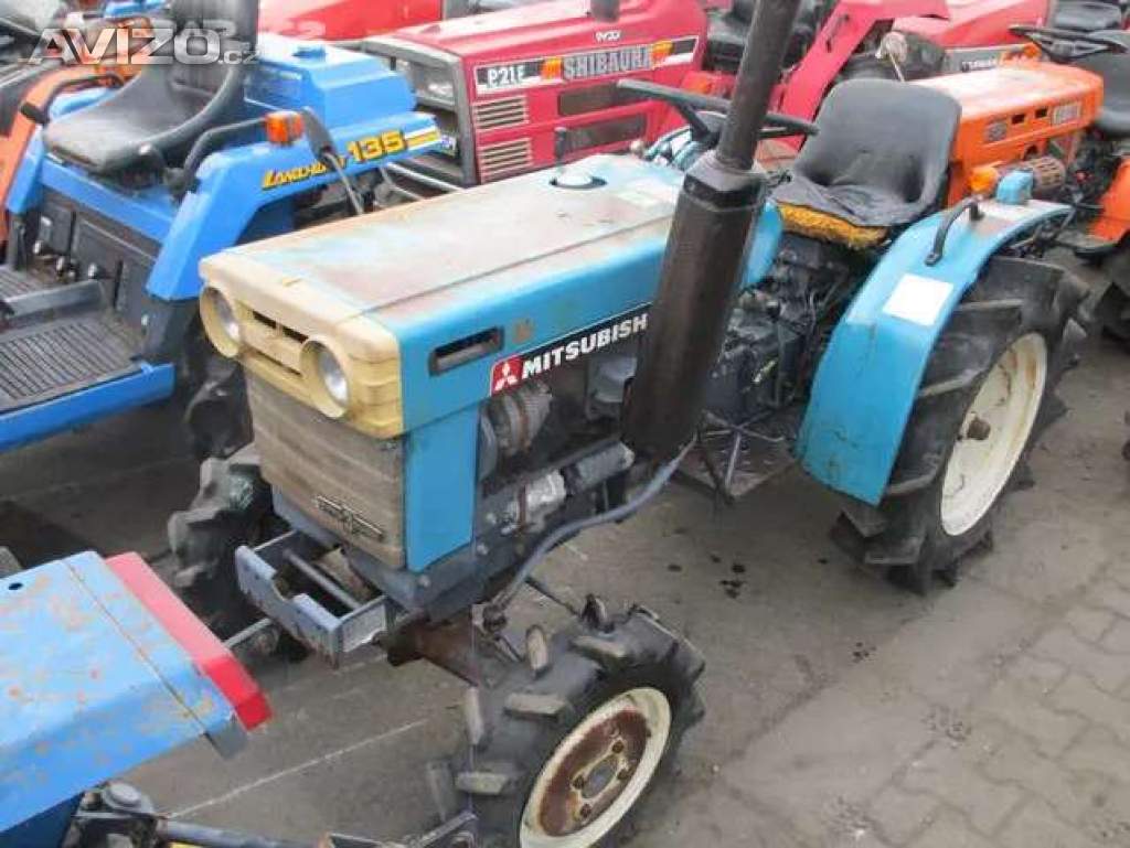 Malotraktor Mitsubishi D1550 4WD plně funkční