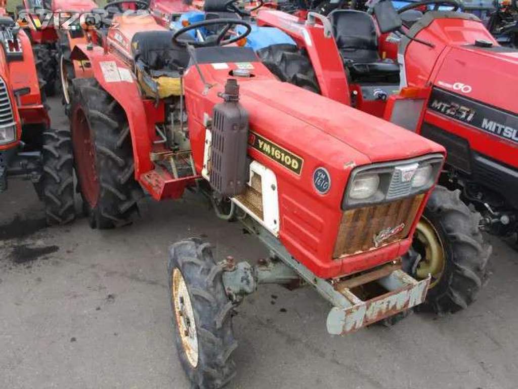 Malotraktor Yanmar YM 1610D horší plechy, jinak ok