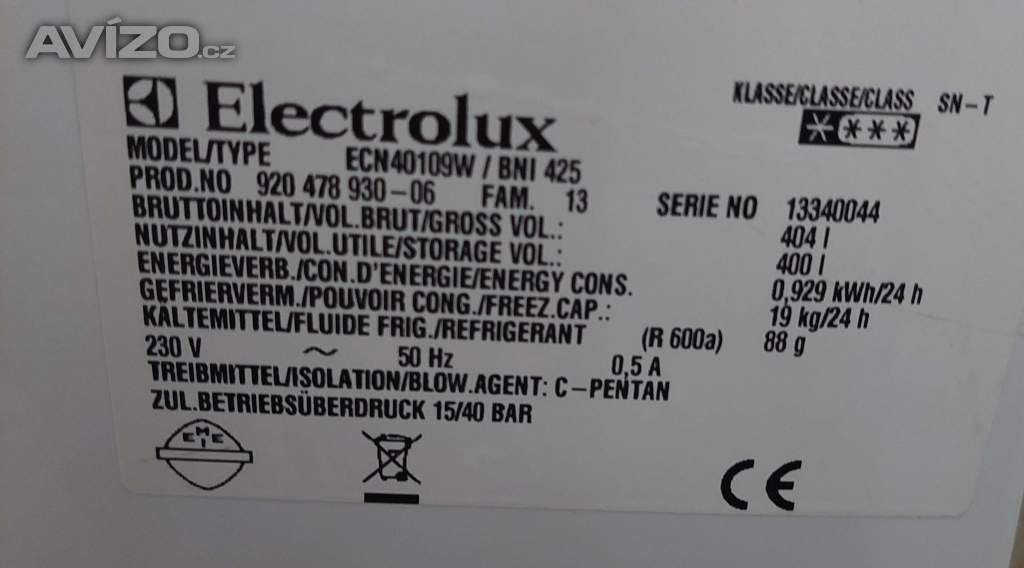 Electrolux 400l