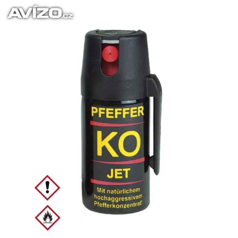 Pepřový sprej KO JET 40 ml