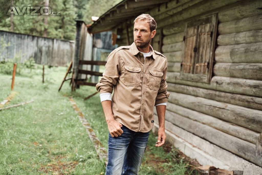 Košile Brandit Vintage Shirt 1/1 - béžová