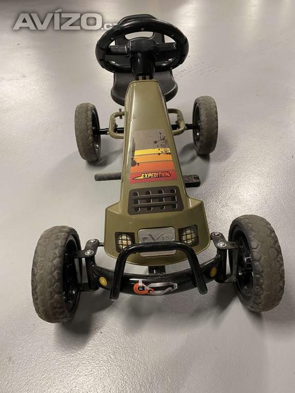 Šlapací čtyřkolka Go Kart Foxy (Expedition)