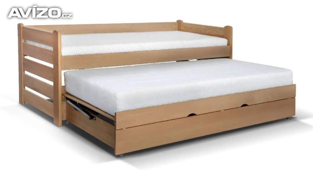 Rozkládací postel s úložným prostorem Doublemax, 90 x 200 cm
