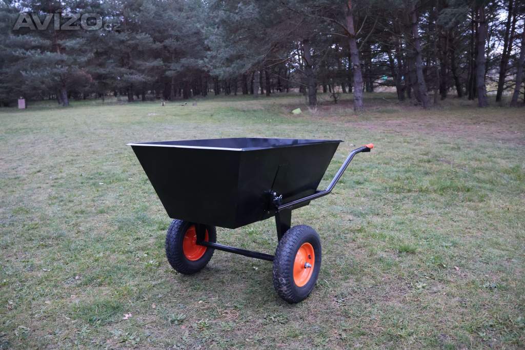 Prodám nový vozík na krmení sklopný malovaný nosnost 300kg