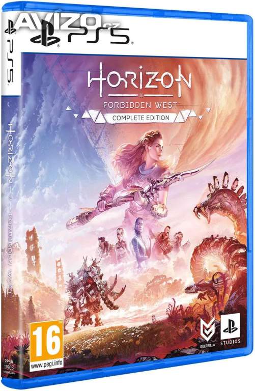 HORIZON FORBIDDEN WEST COMPLETE EDITION KOMPLETNÍ, Nová, pouze vyzkoušeno - vše plně funkční