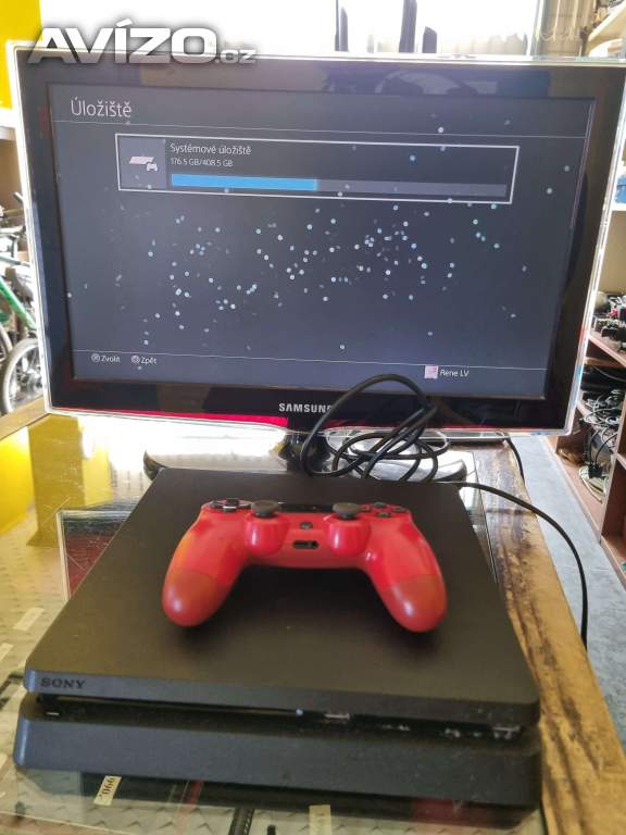 Playstation 4 500Gb, slim, ovladač