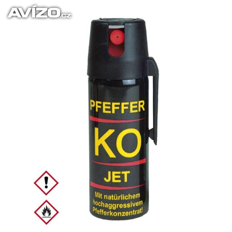 Pepřový sprej KO JET 50 ml