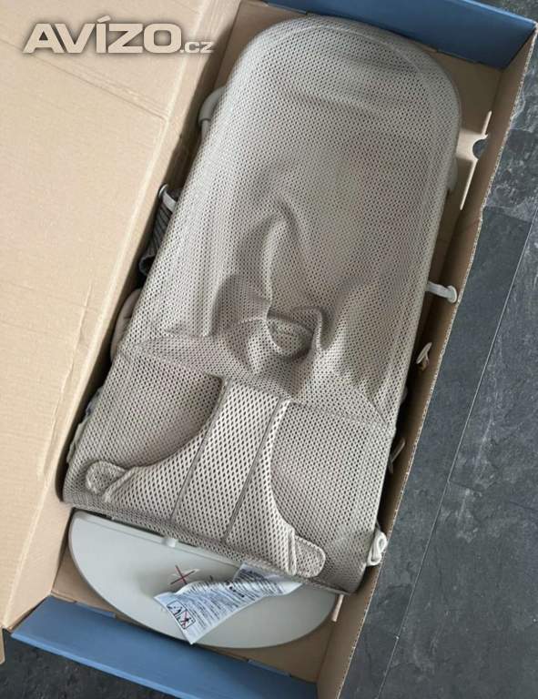 Houpatko BabyBjörn Bliss Grey Beige Mesh