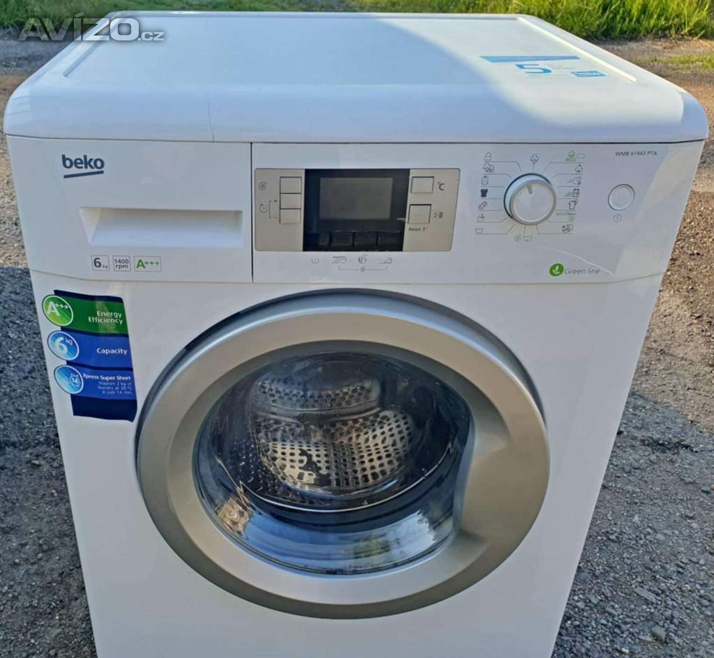 PRACKA BEKO,BOCNI PLNENI,6KG,DISPLEJ,TRIDA A+++,ZDIMANI AZ 1400 OT.