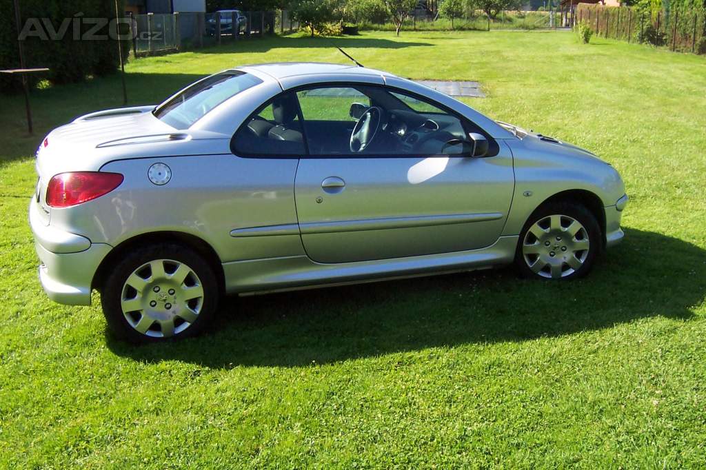 Prodám Peugeot 206 cc, kabrio