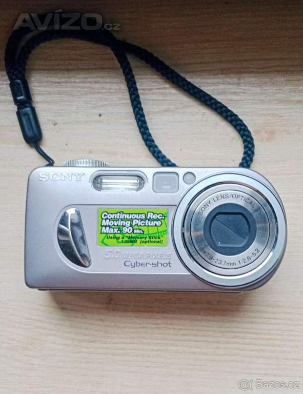 Digitální fotoaparát Sony DCS p10 