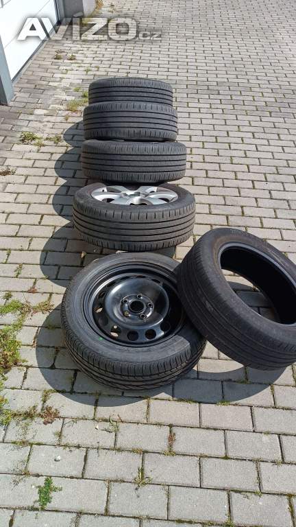 prodám ALU kola s pneu