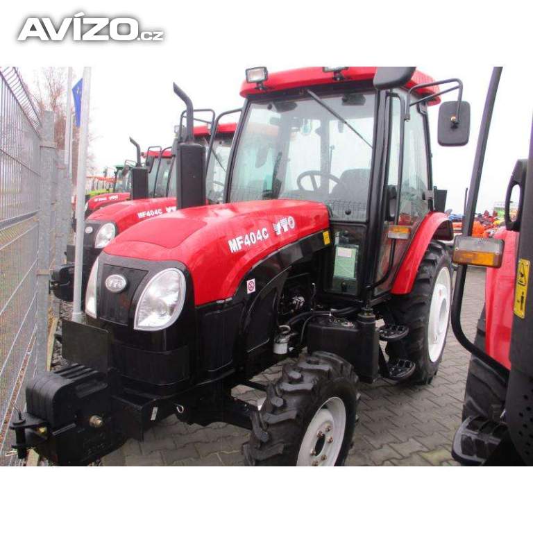 Malotraktor YTO MF 404 s kabinou a topením