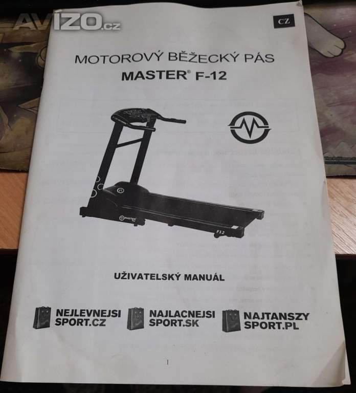 Motorový běžecký pás Master F-12