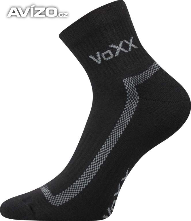 Ponožky sportovní unisex Voxx Caddy B 3 páry - černé