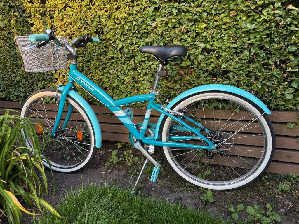 Prodám dětské 24 městské kolo BTWIN 500 – jako nové. Ideální za vysvědčení!