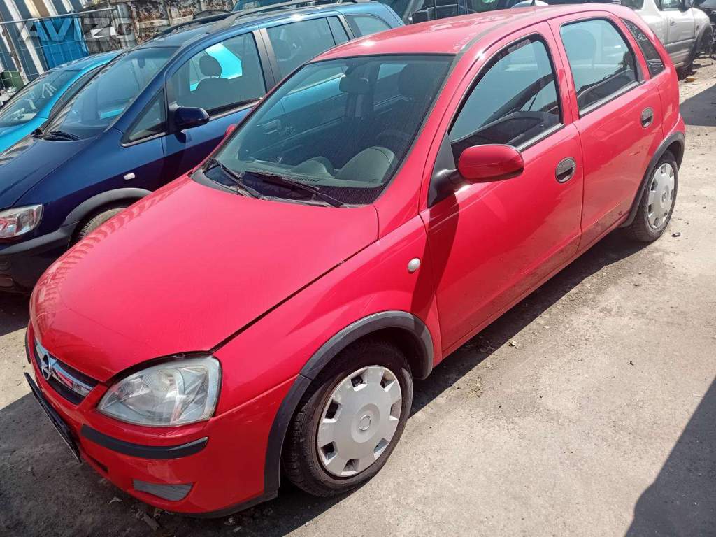Opel Corsa C 1.2 16V ( Z12XEP ) 59kW r.2006 červená Z547 