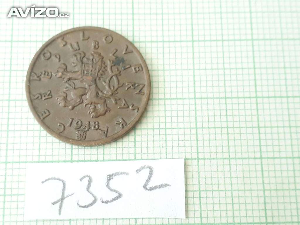 50 hal. 1948 - mince Československo 