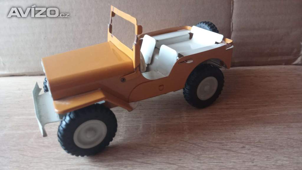 Jeep Willys  retro model na setrvačník