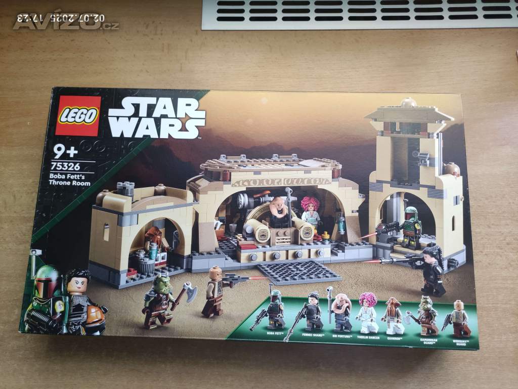LEGO Star Wars 75326 Trůnní sál Boby Fetta