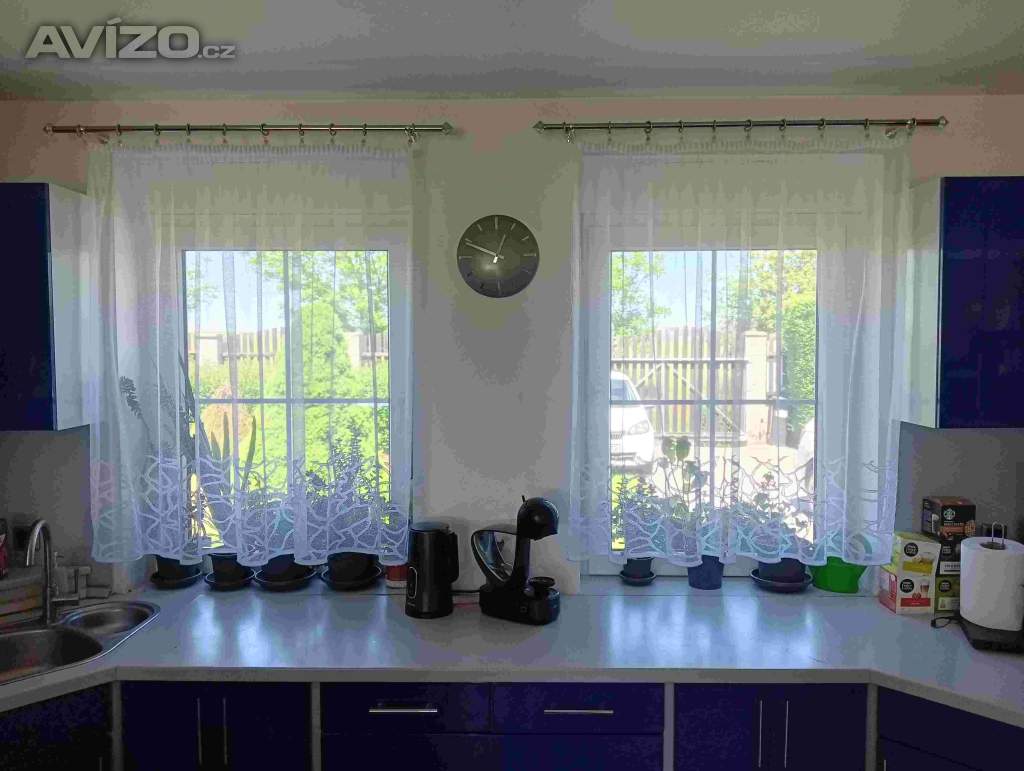 Garnýže do oken nerezové.